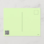 Globale Weihnachtsbaumwünsche Feiertagspostkarte (Rückseite)