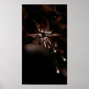 Globale Zerstörung Poster