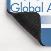 Globaler Bewusstseins-Tag Mousepad (Ecke)