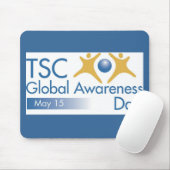 Globaler Bewusstseins-Tag Mousepad (Mit Mouse)