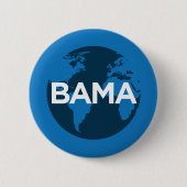 Globaler Bürger-Knopf Obama Button (Vorderseite)