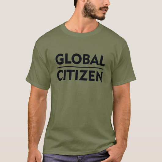 GLOBALER BÜRGER T-Shirt (Vorderseite)