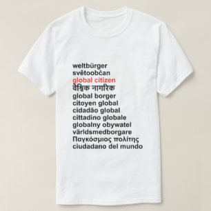 GLOBALER BÜRGER T-Shirt