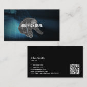 Globaler Code der Digital-Finger-Touch-QR Visitenkarte (Vorne/Hinten)