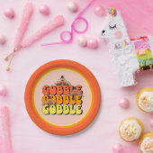 Globaler Erntedank Türkei Pappteller (Party)