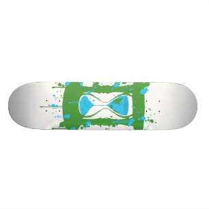 Globaler ErwärmungHourglassSkateboard Skateboard
