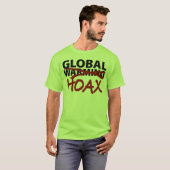 Globaler Erwärmungs-Scherz T-Shirt (Vorne ganz)