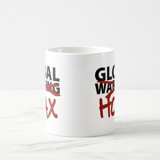 Globaler Erwärmungs-Scherz Verwandlungstasse (Mittel)