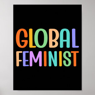 Globaler Feministischer Gleichheits-Ermächtigungs- Poster