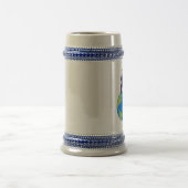 Globaler Geschäftsmann Bierglas (Mittel)