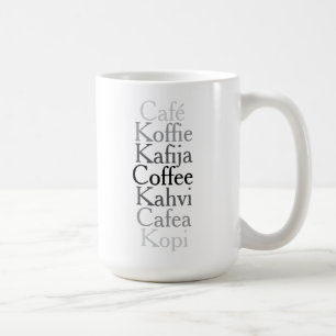 Globaler Kaffee Kaffeetasse