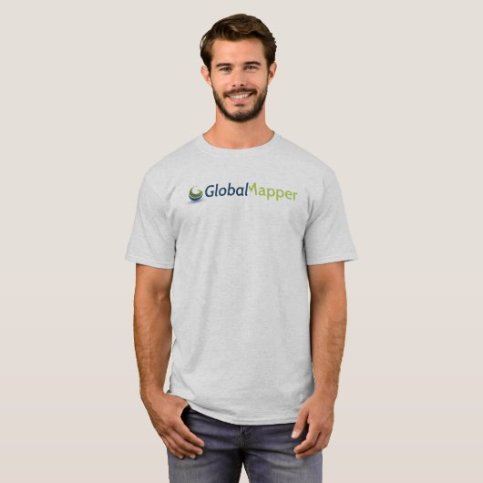 Globaler Kartograph T-Shirt (Vorne ganz)