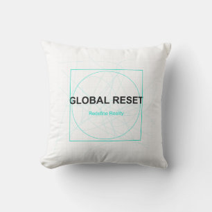 Globaler Neustart – Eine neue Ära beginnt Kissen