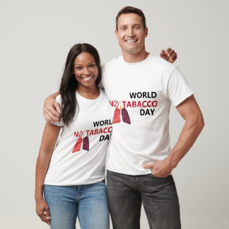 Globaler Tag des rauchfreien Bewusstseins T-Shirt