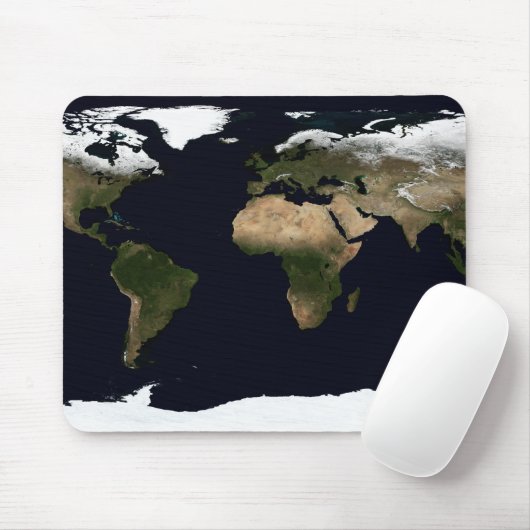Globales Bild unserer Welt Mousepad (Mit Mouse)
