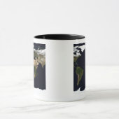 Globales Bild unserer Welt Tasse (Zentrum)