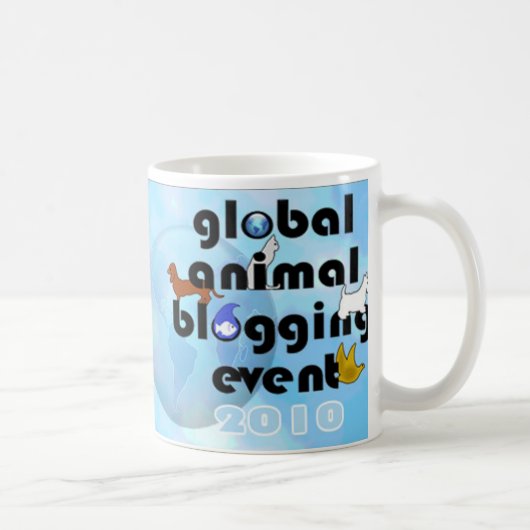 Globales Blogging Tierereignis 2010 Kaffeetasse (Rechts)