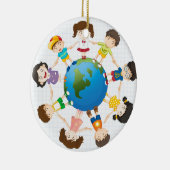 Globales Diversity Keramikornament (Rechts)
