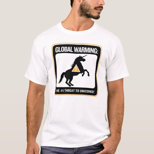 Globales Erwärmungs-Shirt T-Shirt (Vorderseite)