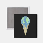 Globales Klimaschutzprojekt Magnet (Vorderseite/Rückseite)