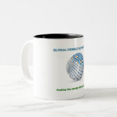 Globales Mobile Software Tasse (Vorderseite Links)