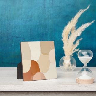 Globalisierende Erdtöne Fotoplatte