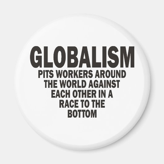 Globalisierung Magnet (Vorne)