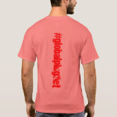 globalplugnet Black T-Shirt 8Ball Picture Logo (Rückseite)