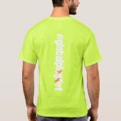 globalplugnet Navy T-Shirt Astrofarben Weißes Logo (Rückseite)