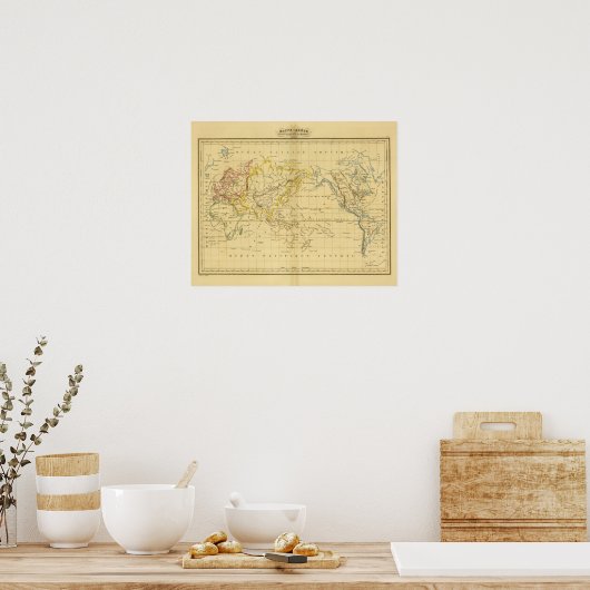 Globe 2 poster (Küche)