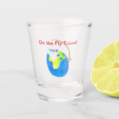 Globe Adventurer Shot Glass Schnapsglas (Vorderseite)