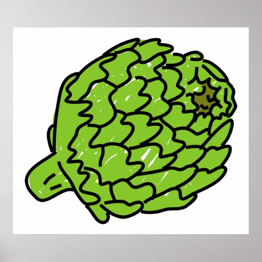 Globe Artichoke Poster (Vorne)