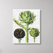 Globe Artichoke Print Leinwanddruck (Vorderseite)