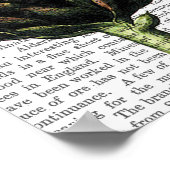 Globe Artichoke Print Poster (Ecke)