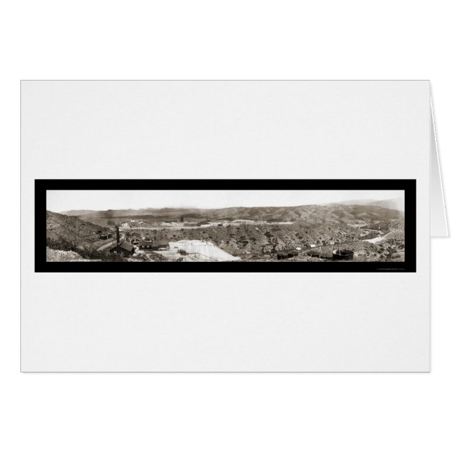 Globe AZ Miami Mine Foto 1909 (Vorderseite (Horizontal))