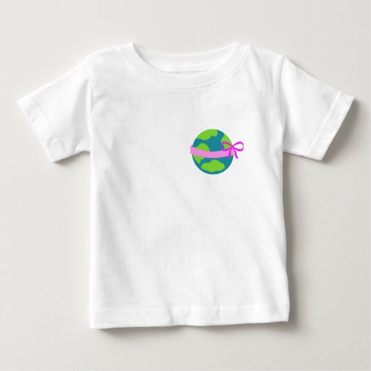 Globe Baby T-shirt (Vorderseite)