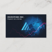 Globe | Finanzwesen | Firmenlogo Visitenkarte (Vorderseite)