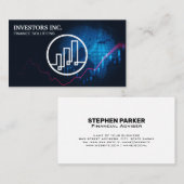 Globe | Grafik-Logo für Wachstum Visitenkarte (Vorne/Hinten)