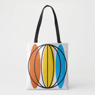 Globe Groß über Tasche Orange hinten