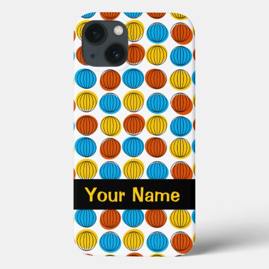 Globe iPhone "Name" iPad kaum gibt Fall Case-Mate iPhone Hülle (Rückseite)