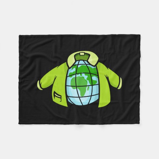 Globe Jacket Fleecedecke (Vorderseite (Horizontal))