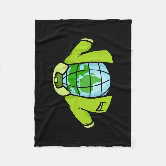 Globe Jacket Fleecedecke (Vorderseite)