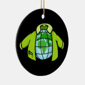 Globe Jacket Keramikornament (Rechts)