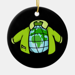 Globe Jacket Keramikornament
