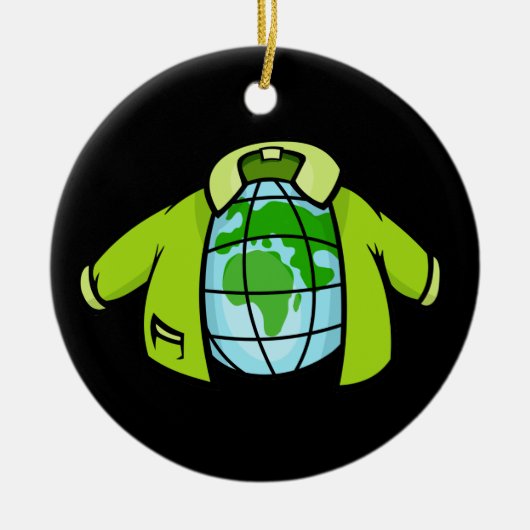 Globe Jacket Keramikornament (Vorne)
