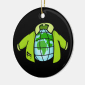Globe Jacket Keramikornament (Links)