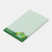 Globe Jacket Post-it Klebezettel (angewinkelt)