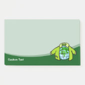 Globe Jacket Post-it Klebezettel (Vorderseite)