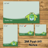 Globe Jacket Post-it Klebezettel
