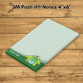 Globe Jacket Post-it Klebezettel